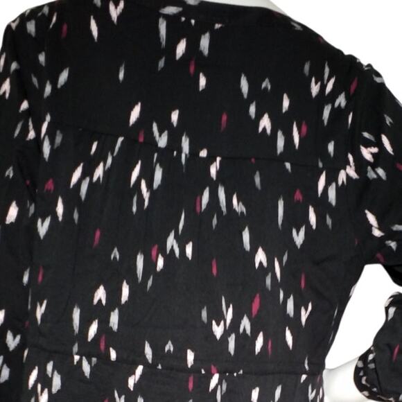 Torrid Black Belted Zip Front Shirt Dress Size 1X - Picture 4 of 8